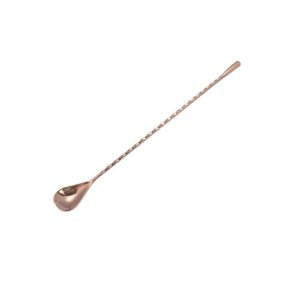 cuchara trenzada teardrop cobre