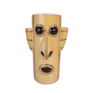 Vaso tiki 65 cl beige